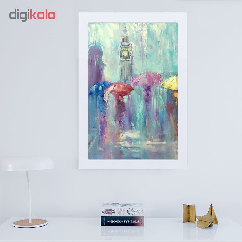 تابلو گالری استاربوی طرح چتر مدل هنری 56 - Image 2