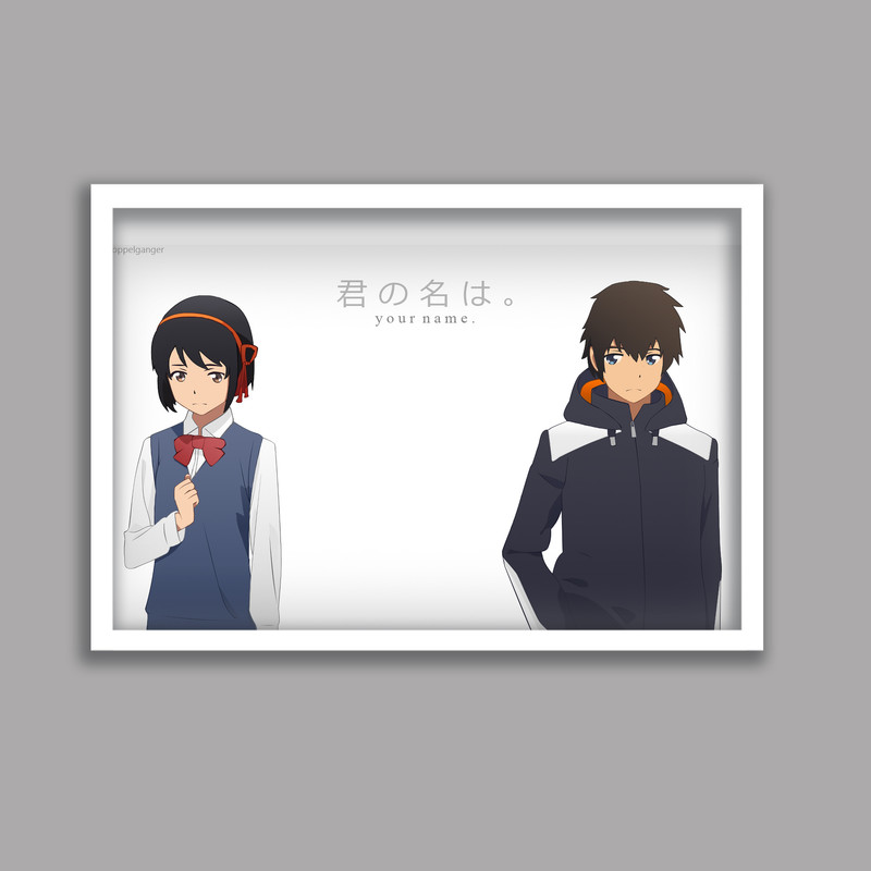 تابلو مدل انیمه Your Name کد LA-G10482