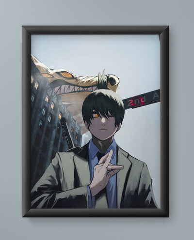 تابلو مدل انیمه آکی چینساو من Aki Chainsaw Man anime 15