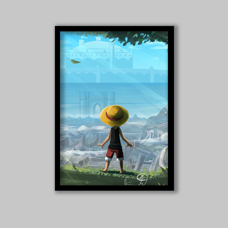 تابلو مدل انیمه وان پیس One Piece کد LA-G10736-2 - Image 2