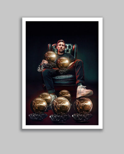 تابلو مدل لیونل مسی Lionel Messi کد LA-G10556