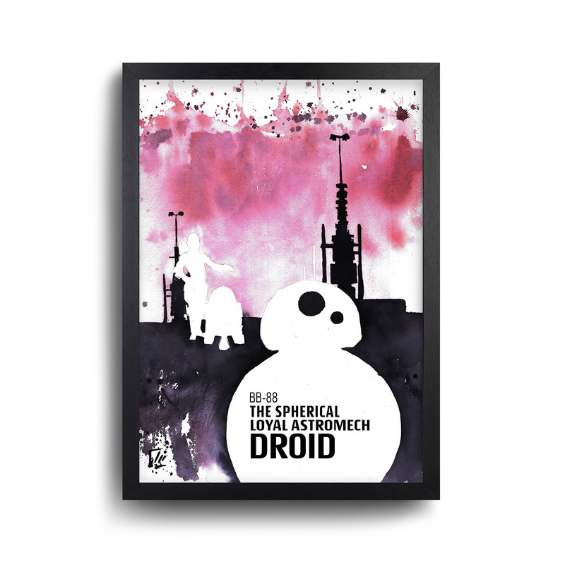 تابلو هپیوالز مدل فیلم Star wars کد3 - Image 2