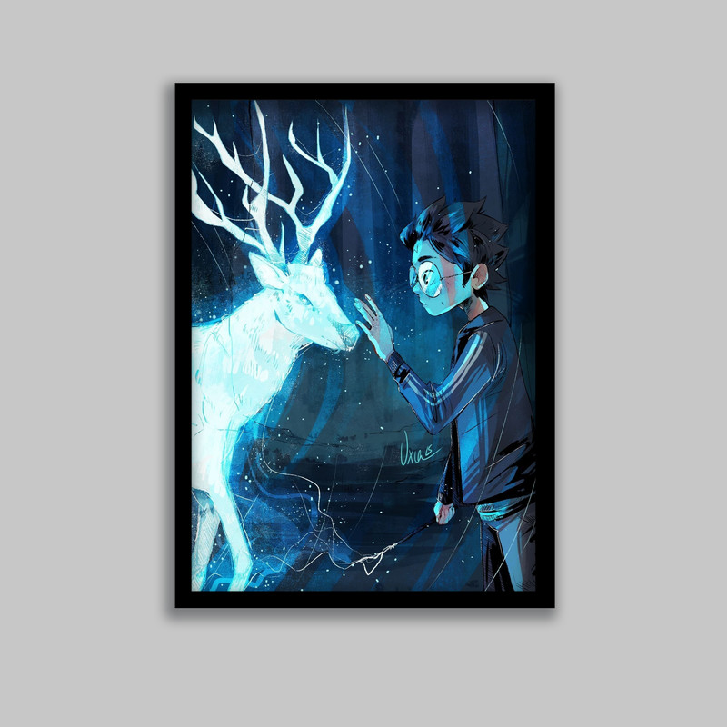 تابلو مدل هری پاتر Harry Potter کد LA-G10610-2