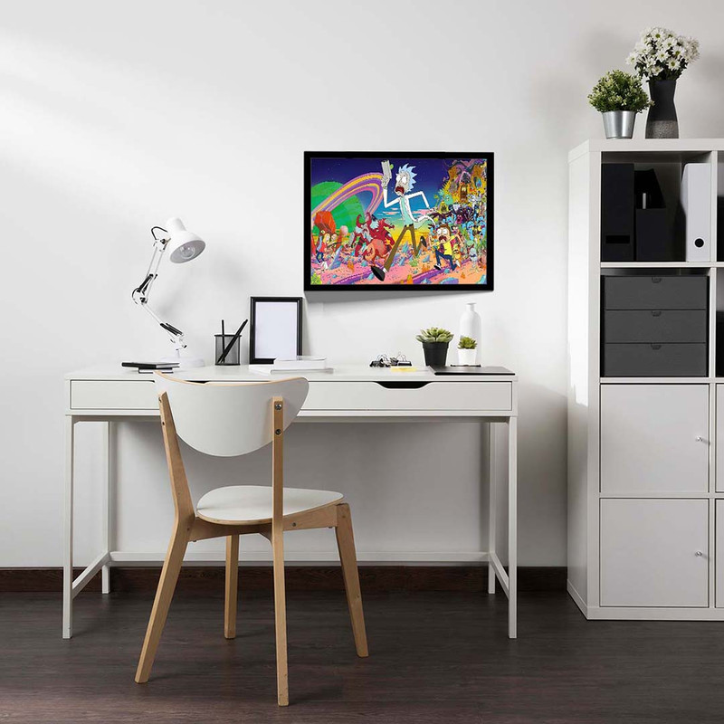 تابلو مدل rick and morty کد F-15028 - Image 2