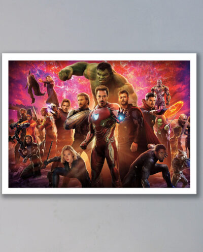 تابلو مدل انتقام جویان Avengers کد LAG10124