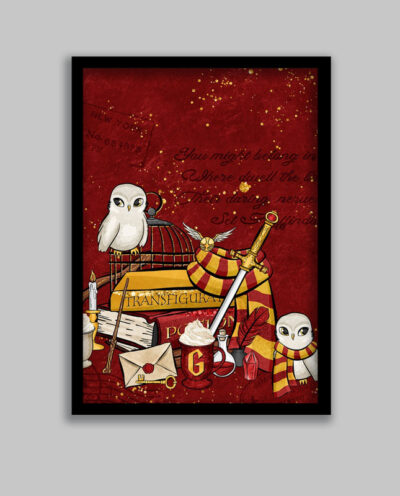 تابلو مدل هری پاتر Harry Potter کد LA-G10612-2