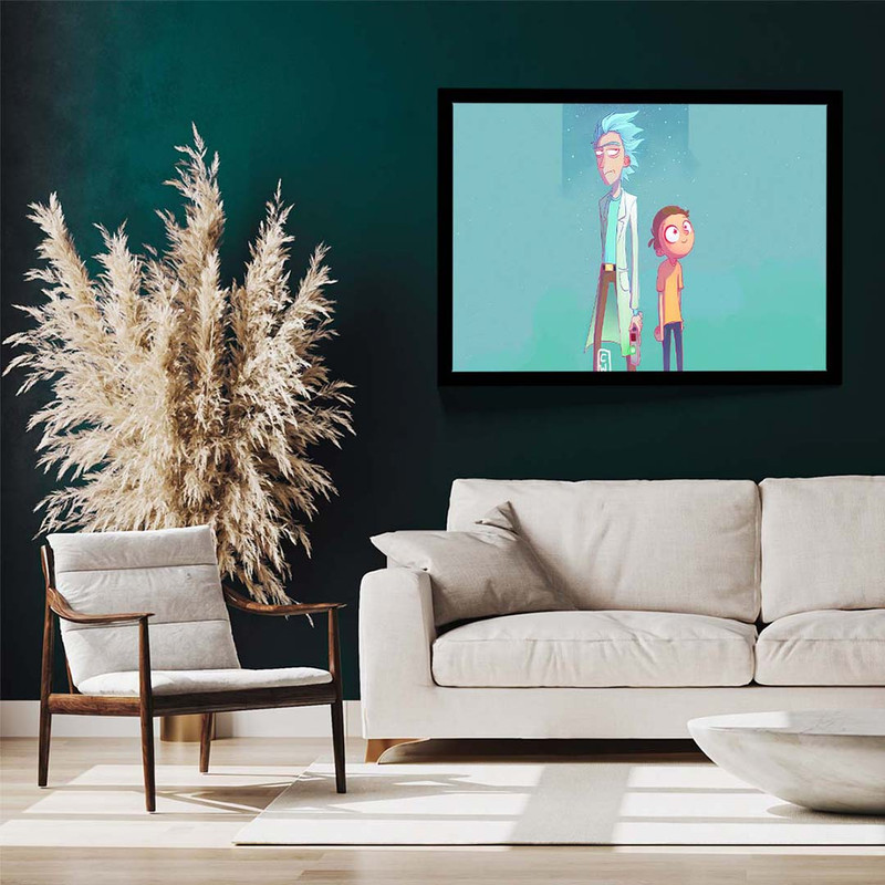 تابلو مدل rick and morty کد F-15030 - Image 3