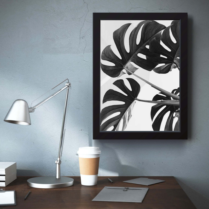 تابلو مدل مینیمال Leaf کدm2404-b - Image 4