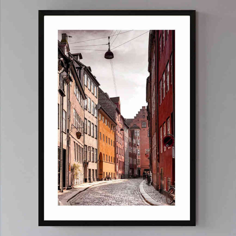 تابلو مدل Street in Copenhagen کد 248901890 - Image 2