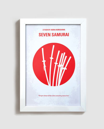 تابلو طرح فیلم هفت سامورایی seven samurai W014