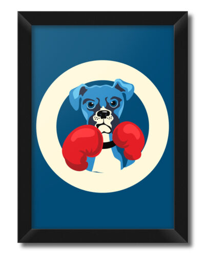 تابلو فنچ آرت طرح Boxer Dog کد GPH283-F