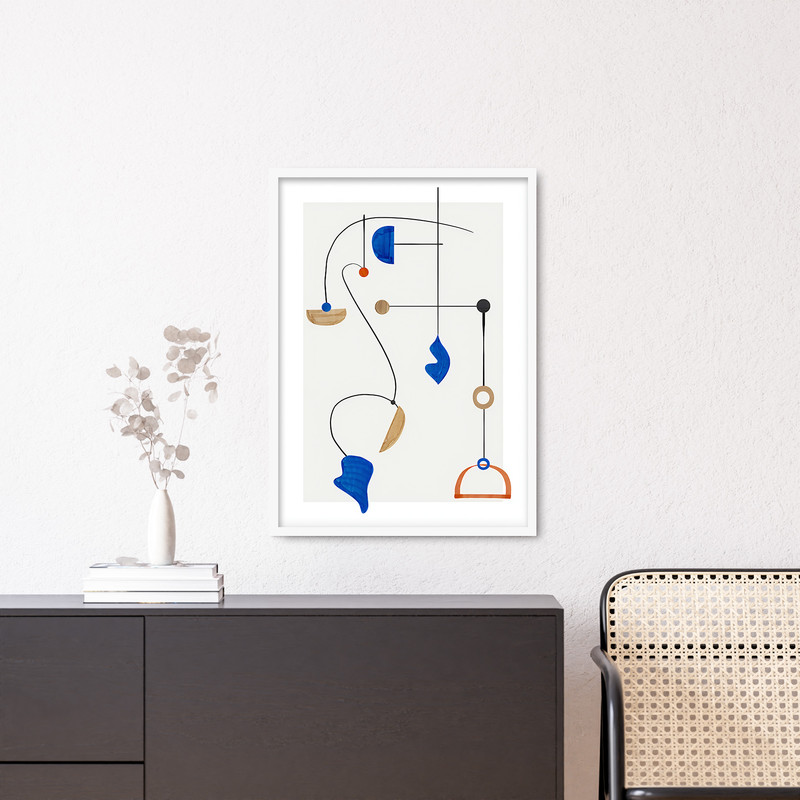 تابلو فورنیمو مدل دکوراتیو Abstract کد 057W - Image 2