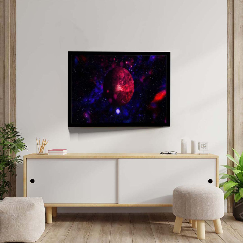تابلو مدل red skull flowers کد F-15018 - Image 4