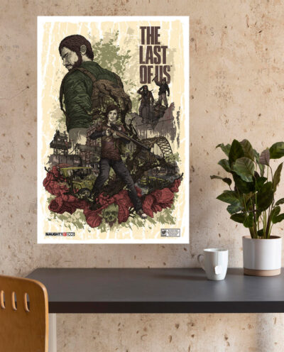تابلو مدل گیمینگ لست اف اس LAST OF US کد 1265