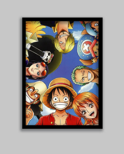 تابلو مدل انیمه وان پیس One Piece کد LA-G10514-2