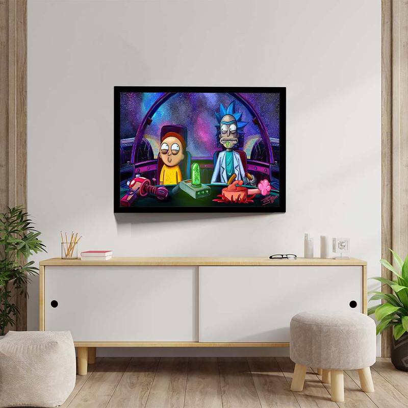 تابلو مدل rick and morty کد F-15031 - Image 4