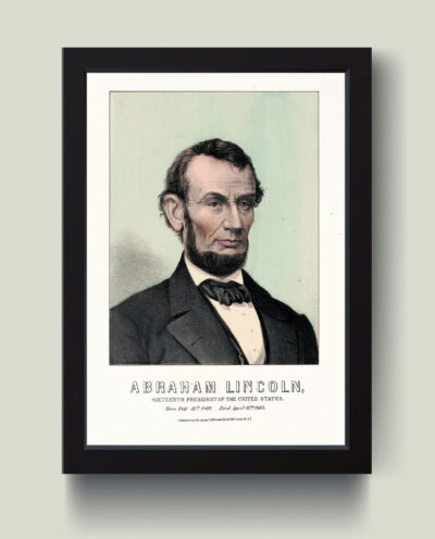تابلو مدل Abraham Lincoln آبراهام لینکلن کدQ2926