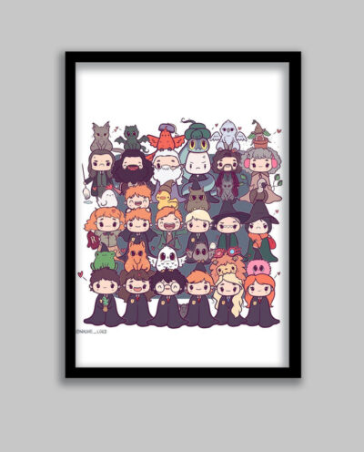 تابلو مدل هری پاتر Harry Potter کد LA-G10602-2