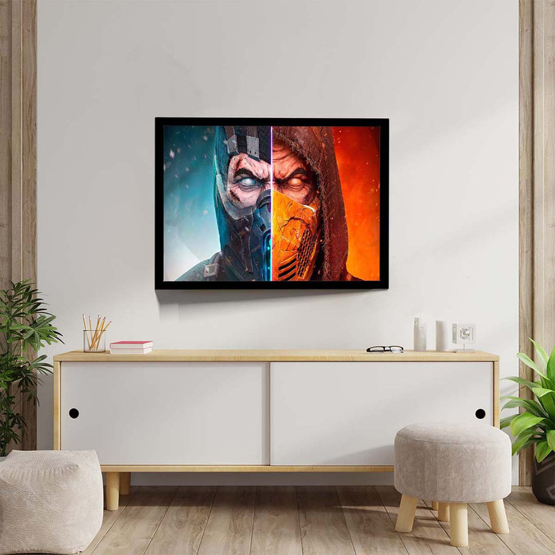 تابلو مدل scorpion mortal kombat کد F-15045 - Image 4