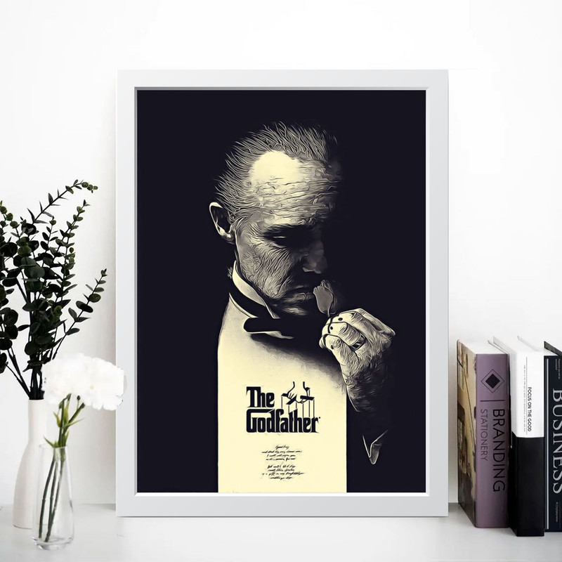 تابلو مدل پدرخوانده GodFather کدS1655-w - Image 4