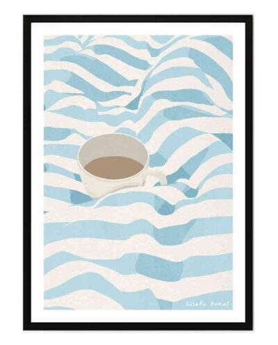 تابلو مدل Coffee in bed کد 248901504