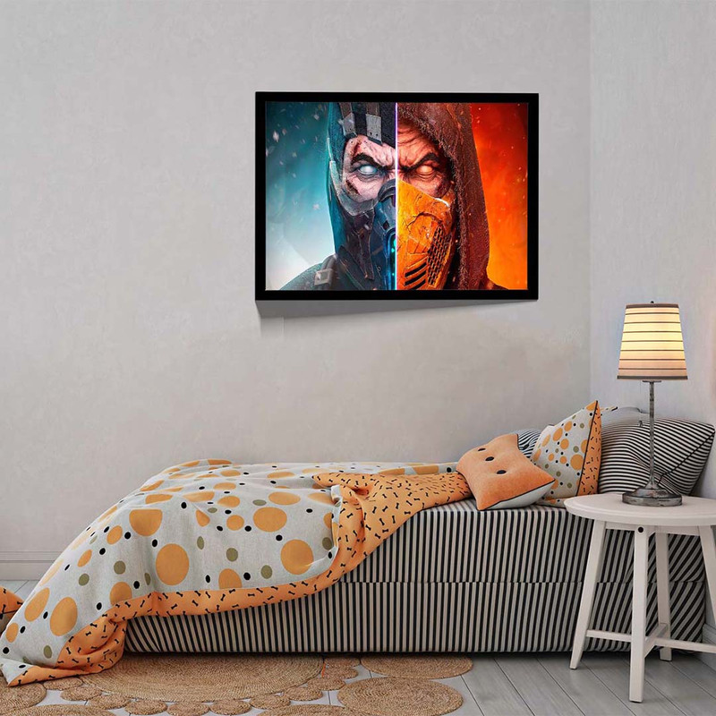 تابلو مدل scorpion mortal kombat کد F-15045 - Image 8