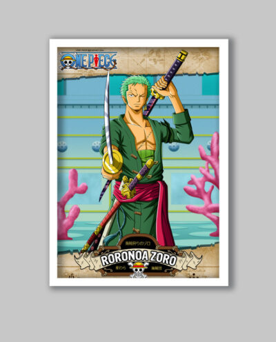 تابلو مدل انیمه وان پیس One Piece کد LA-G10837