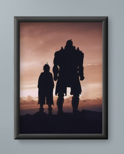 تابلو مدل انیمه ادوارد آلفونس فول متال آلکمیست 25 Edward Alphonse Fullmetal Alchemist anime