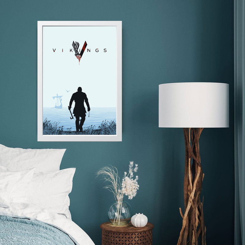 تابلو مدل رگنار Vikings کدG13-29 - Image 4
