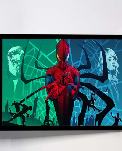 تابلو مدل spider man کد F-17021