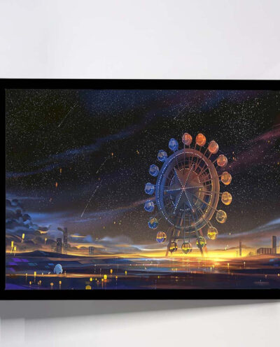 تابلو مدل ferris wheel minimal کد F-12012