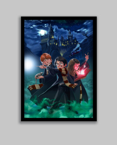 تابلو مدل هری پاتر Harry Potter کد LA-G10568-2