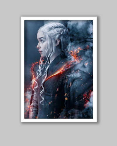 تابلو مدل سریال بازی تاج و تخت Game of Thrones کد LA-G10733