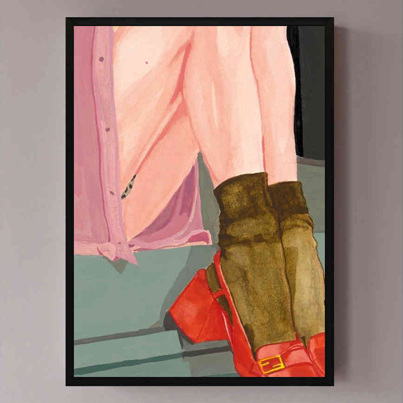 تابلو مدل The Waiting Girl کد 248901467 - Image 3