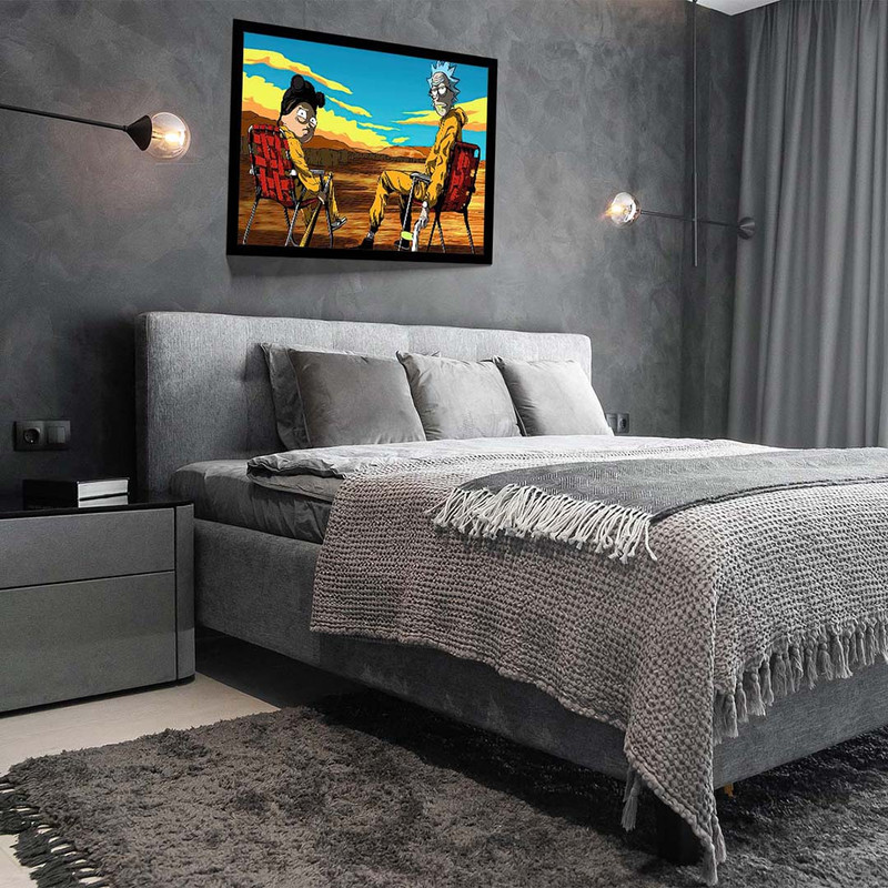 تابلو مدل rick and morty کد F-15029 - Image 5