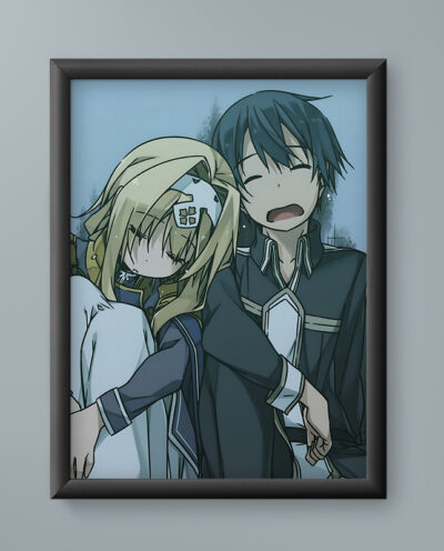 تابلو مدل انیمه کازوتو آلیس سورد آرت Kazuto Alice Sword Art anime 01