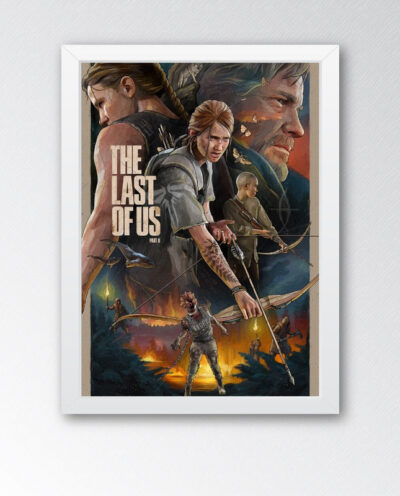 تابلو مدل هفال طرح last of us کد p-11