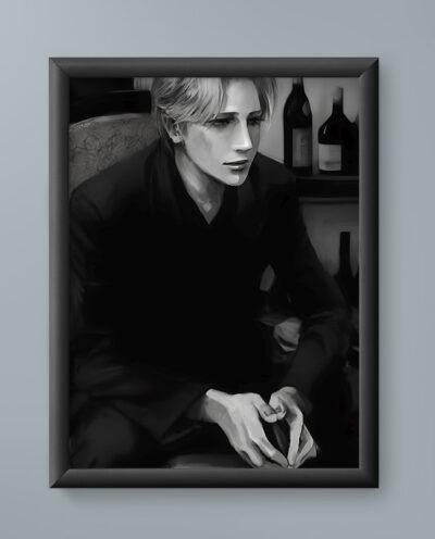 تابلو مدل انیمه یوهان لیبرت مانستر Johan Liebert Monster anime 06