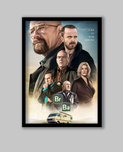 تابلو مدل سریال بریکینگ بد Breaking Bad کد LA-G10248-2