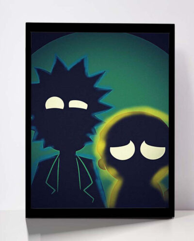 تابلو مدل Rick Morty کد F-1029