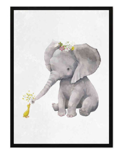 تابلو مدل Elephant and duck کد 2489011104