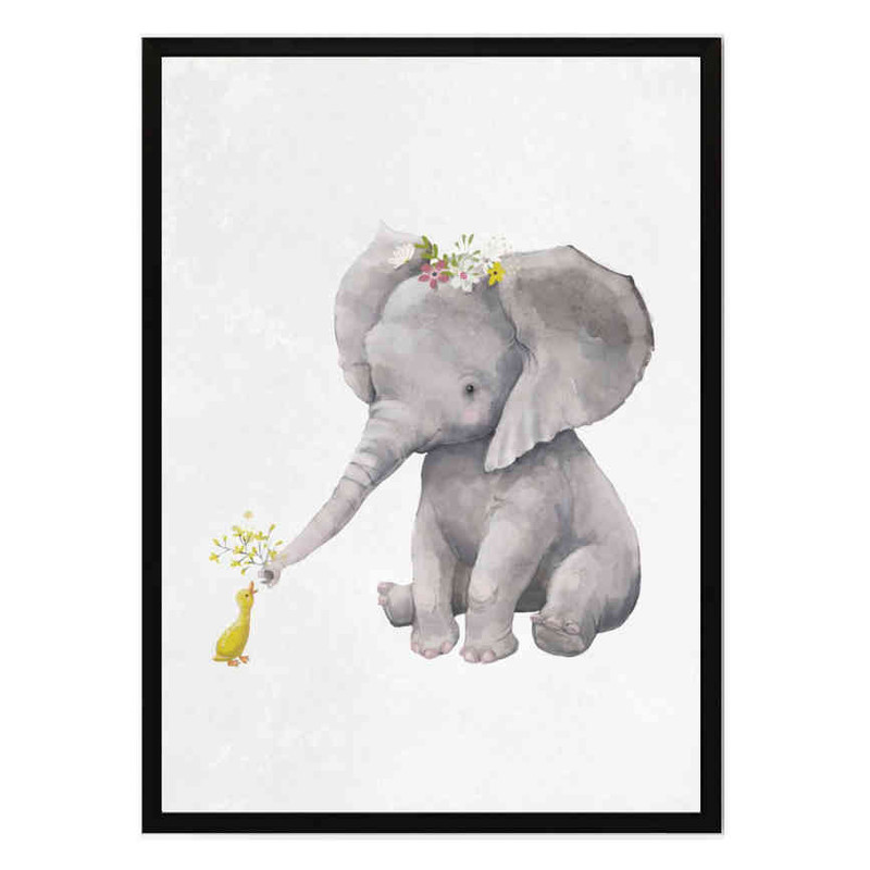 تابلو مدل Elephant and duck کد 2489011104