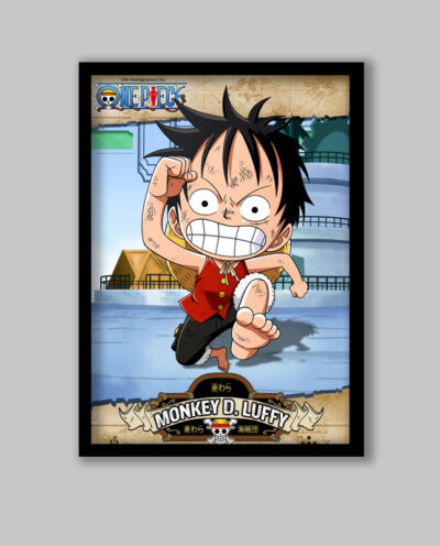 تابلو مدل انیمه وان پیس One Piece کد LA-G10838-2