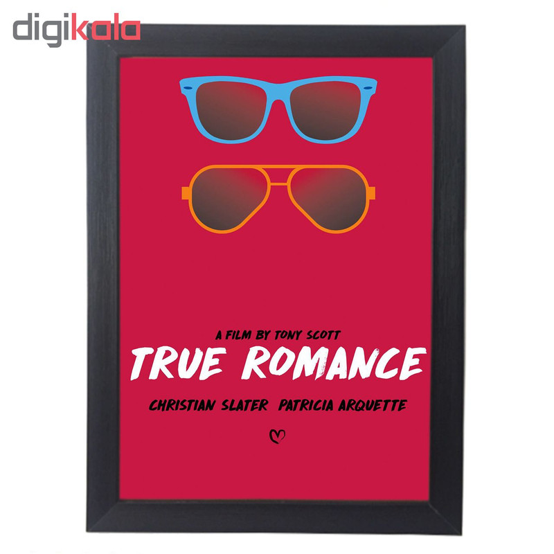 تابلو آگاپه مدل G126 طرح True Romance - Image 2