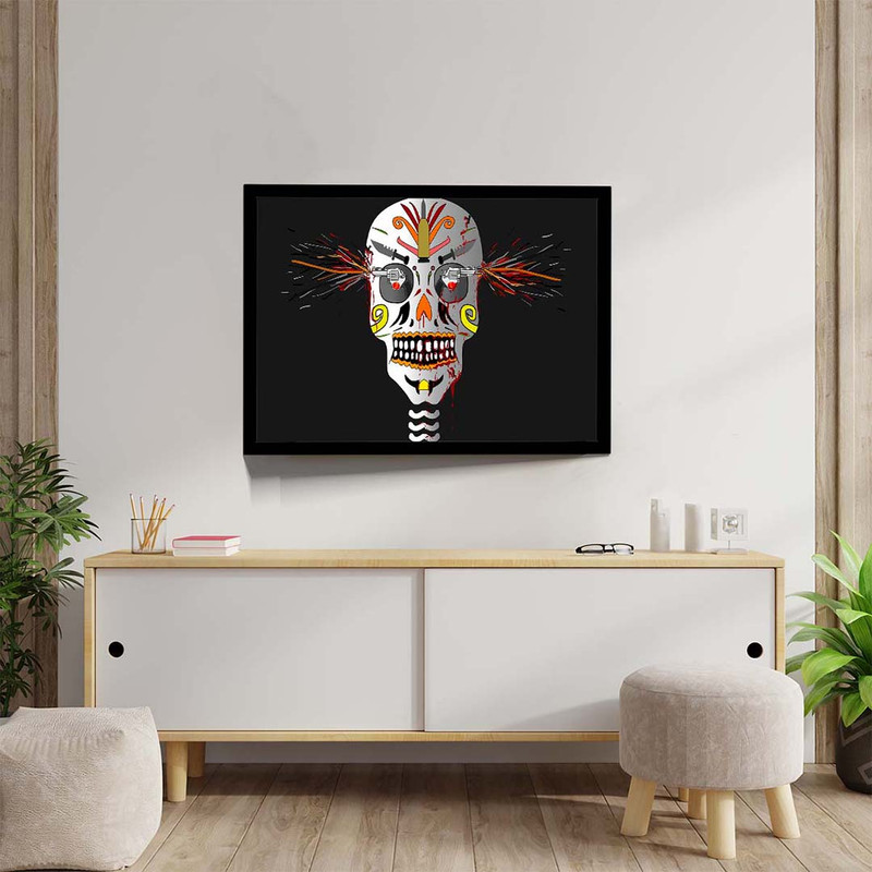 تابلو مدل skull and gun کد F-17002 - Image 4