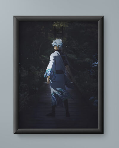 تابلو مدل انیمه ساکاتا گینتوکی گینتاما Sakata Gintoki Gintama anime 09