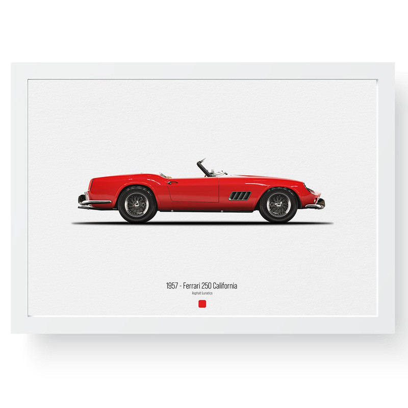 تابلو مدل Ferrari 250 California 1957مدل 1