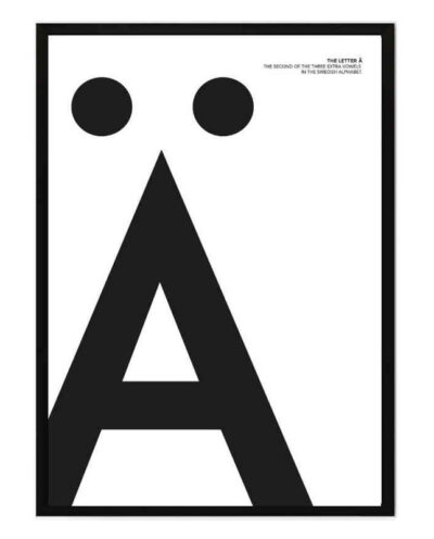 تابلو مدل Letter A کد 248901777