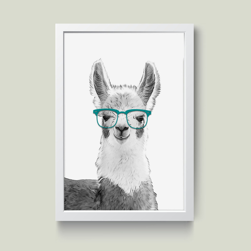 تابلو مدل لاما Llama کدm2586-w