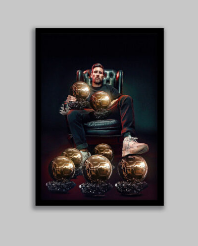 تابلو مدل لیونل مسی Lionel Messi کد LA-G10556-2